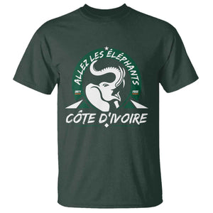 Allez Les Elephants Cote d'Ivoire Soccer Fan T Shirt Ivory Coast Pride Football Lovers