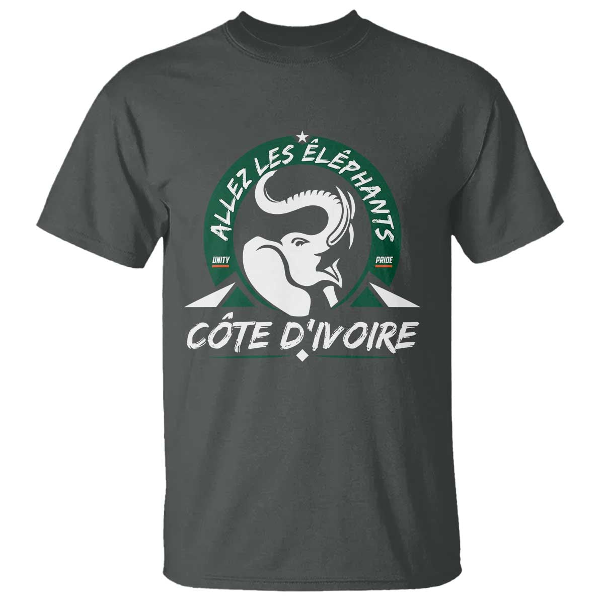 Allez Les Elephants Cote d'Ivoire Soccer Fan T Shirt Ivory Coast Pride Football Lovers