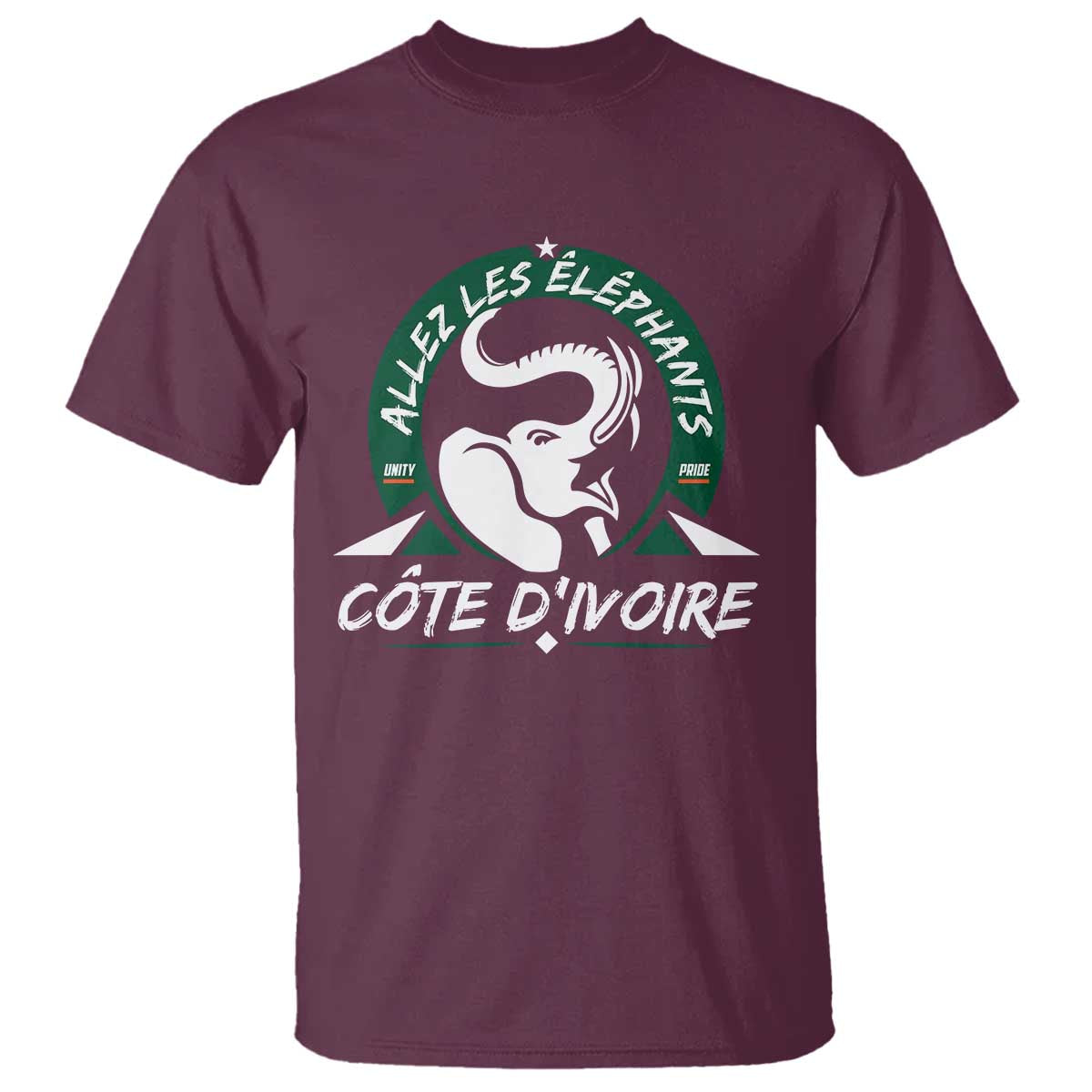 Allez Les Elephants Cote d'Ivoire Soccer Fan T Shirt Ivory Coast Pride Football Lovers