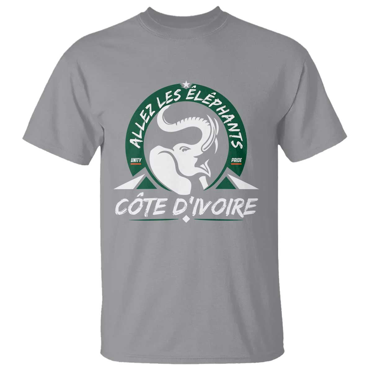 Allez Les Elephants Cote d'Ivoire Soccer Fan T Shirt Ivory Coast Pride Football Lovers