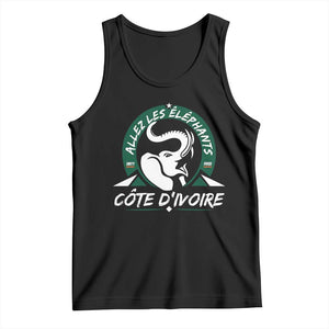Allez Les Elephants Cote d'Ivoire Soccer Fan Tank Top Ivory Coast Pride Football Lovers