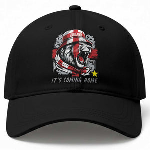 Roaring Lions England Football Pride Baseball Cap Retro Patriotic Soccer British Football Fans