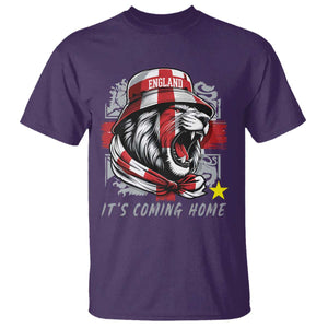 Roaring Lions England Football Pride T Shirt Retro Patriotic Soccer British Football Fans