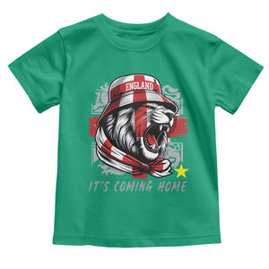 Roaring Lions England Football Pride Toddler T Shirt Retro Patriotic Soccer British Football Fans