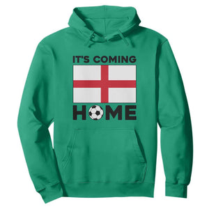 It is Coming Home England Football Flag Hoodie Patriotic Soccer Fans St Georges Cross Heritage Pride