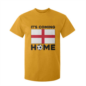 It is Coming Home England Football Flag T Shirt For Kid Patriotic Soccer Fans St Georges Cross Heritage Pride