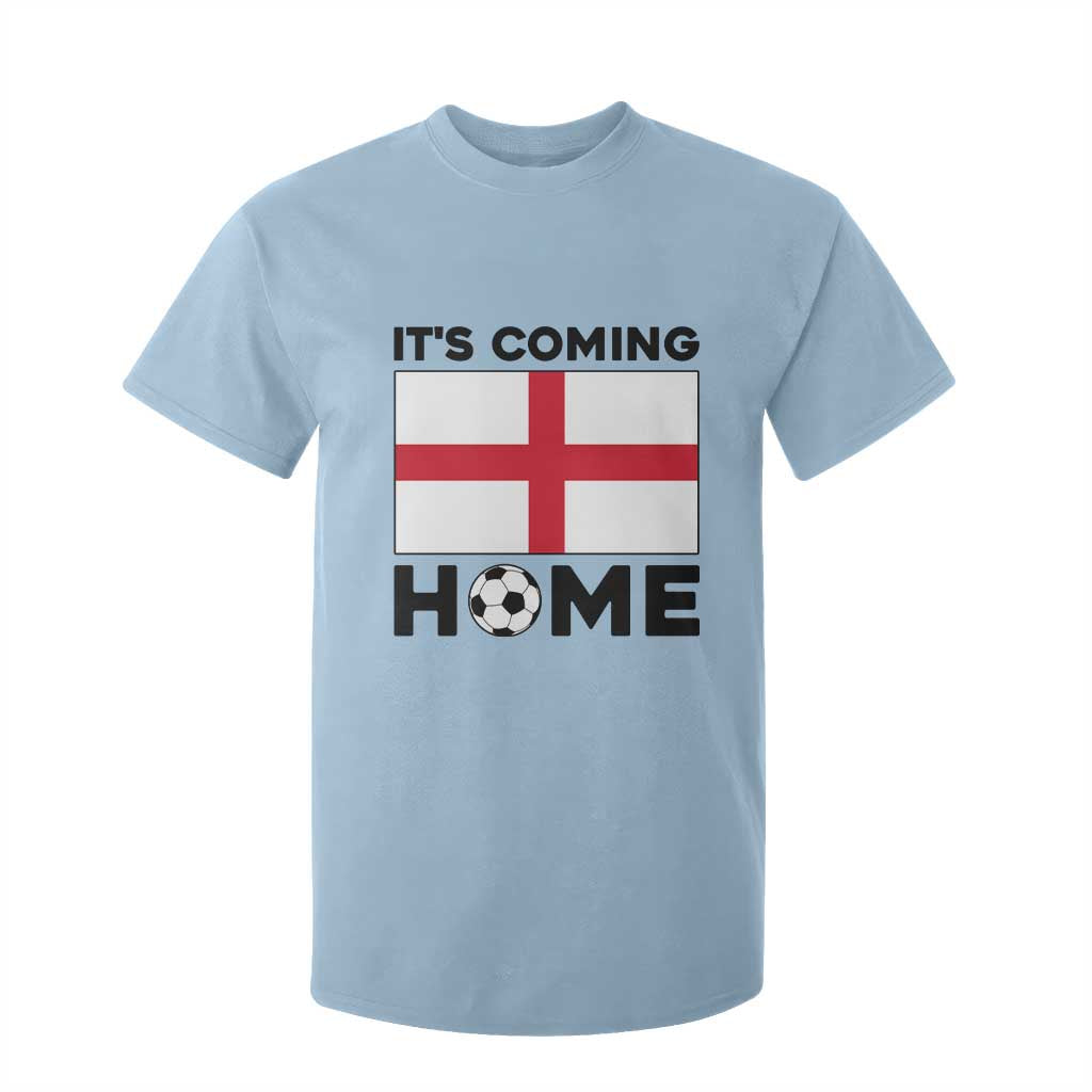 It is Coming Home England Football Flag T Shirt For Kid Patriotic Soccer Fans St Georges Cross Heritage Pride