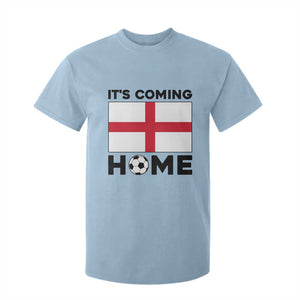 It is Coming Home England Football Flag T Shirt For Kid Patriotic Soccer Fans St Georges Cross Heritage Pride