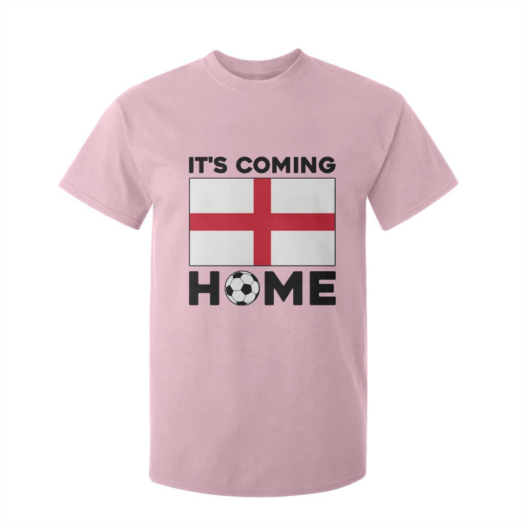 It is Coming Home England Football Flag T Shirt For Kid Patriotic Soccer Fans St Georges Cross Heritage Pride