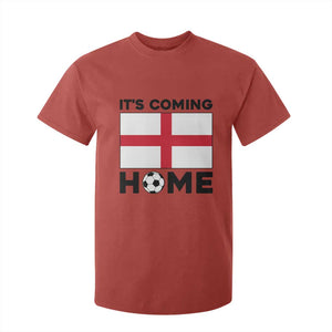 It is Coming Home England Football Flag T Shirt For Kid Patriotic Soccer Fans St Georges Cross Heritage Pride