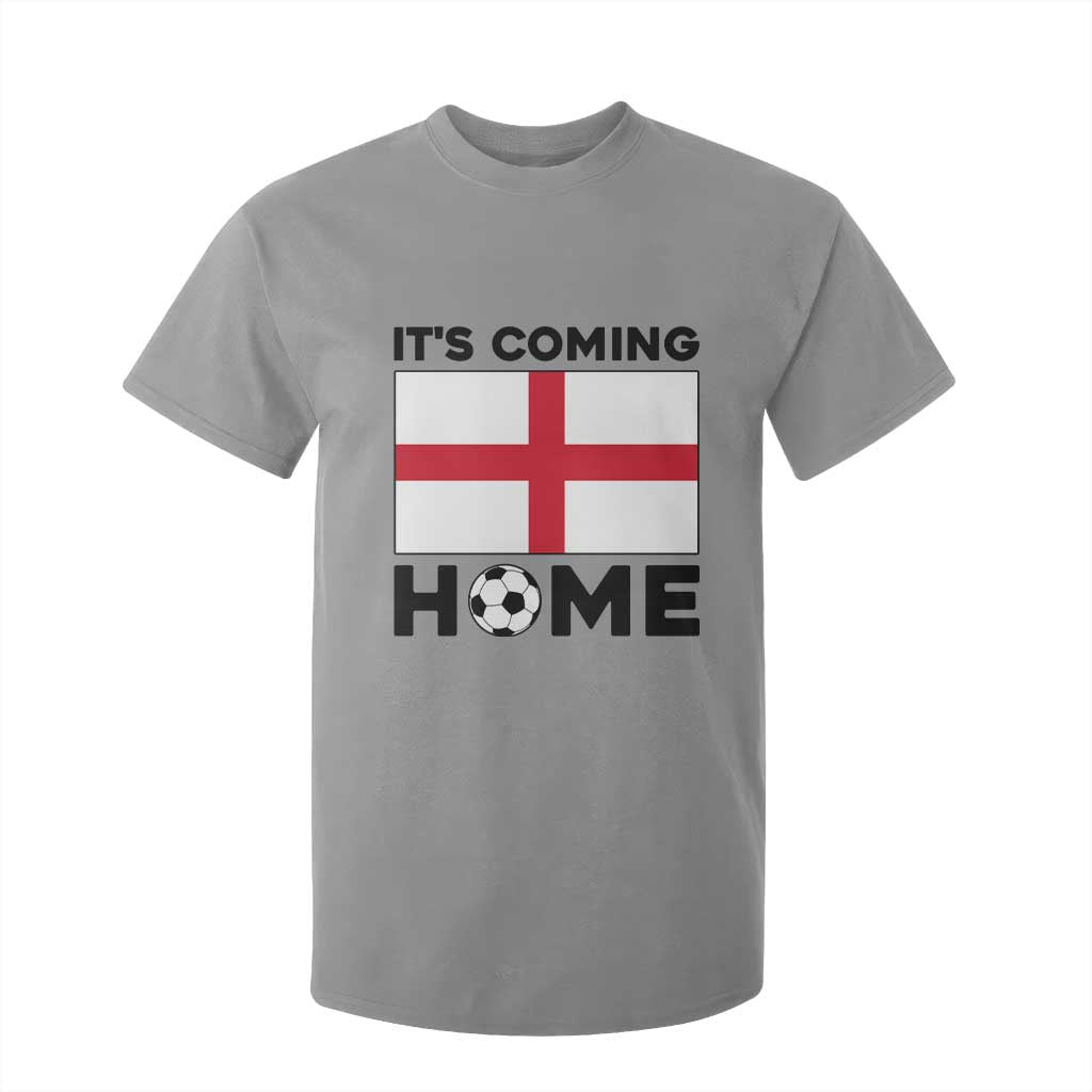 It is Coming Home England Football Flag T Shirt For Kid Patriotic Soccer Fans St Georges Cross Heritage Pride