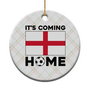 It is Coming Home England Football Flag Ceramic Ornament Patriotic Soccer Fans St Georges Cross Heritage Pride