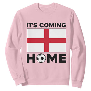 It is Coming Home England Football Flag Sweatshirt Patriotic Soccer Fans St Georges Cross Heritage Pride