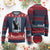 Trump Raised Fist Ugly Christmas Sweater Legend July 13th 2024 American Flag TS02 Burgundy Print Your Wear