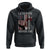 Trump Raised Fist Hoodie Legend Never Die President 45 47 American Betsy Ross Flag Cross TS02 Black Print Your Wear