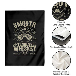 Smooth As Tennessee Whiskey Garden Flag Country Music Guitar Drinking Addict TS02 Print Your Wear