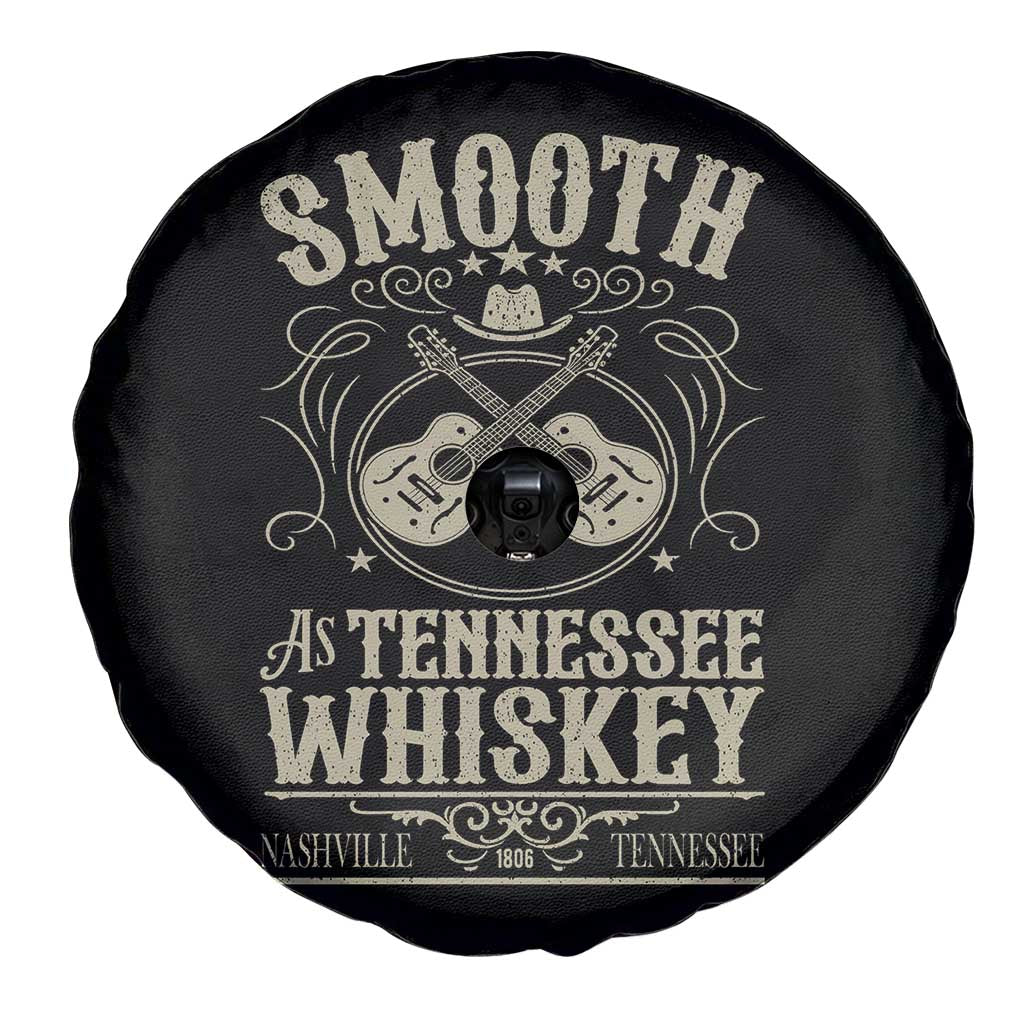 Smooth As Tennessee Whiskey Spare Tire Cover Country Music Guitar Drinking Addict TS02 Print Your Wear