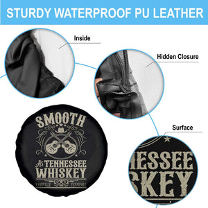 Smooth As Tennessee Whiskey Spare Tire Cover Country Music Guitar Drinking Addict TS02 Print Your Wear