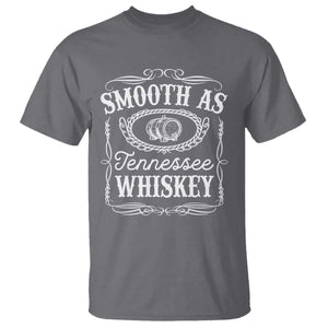 Smooth As Tennessee Whiskey Distillery Barrel Vintage T Shirt TS02 Charcoal Print Your Wear