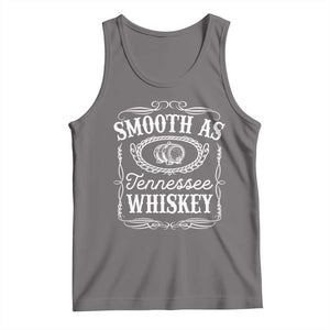 Smooth As Tennessee Whiskey Distillery Barrel Vintage Tank Top TS02 Deep Heather Print Your Wear