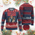 Trump Debate 2024 Ugly Christmas Sweater Make Pets Safe Again Save Our Pets TS02 Burgundy Print Your Wear
