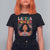 Latina Power T Shirt For Women Floral Hispanic Heritage TS02 Black Print Your Wear