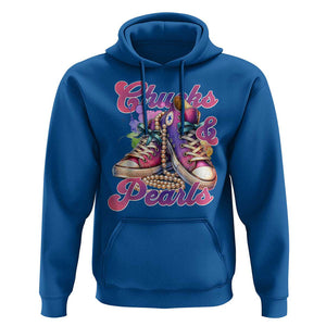 Kamala 2024 Hoodie Chuck And Pearls Harris I'm With Her TS02 Royal Blue Print Your Wear