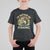 Funny Bass Fishing T Shirt For Kid I'd Rather Be Fishing Retro Vintage TS02 Black Print Your Wear