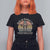 Hold On Partner I'm Overstimulated T Shirt For Women Funny Cowboy Frog Retro Vintage TS02 Black Print Your Wear