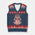 Funny Ersatz Backup Dirndl Oktoberfest V-Neck Knit Sweater Vest Der Wille Zahlt Bavarian Festival Costume Humor TS02 Navy Red Print Your Wear