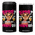 Funny Cute Girl Oktoberfest 4 in 1 Can Cooler Tumbler Dirndle I Bin Nur Zum Feiern Da Party TS02 One Size: 16 oz Black Print Your Wear