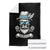 Bavarian Skull Servus Oktoberfest Throw Blanket Cool Alpine Hat Tyrolean German Tradition Style TS02 Black Print Your Wear