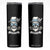 Bavarian Skull Servus Oktoberfest Skinny Tumbler Cool Alpine Hat Tyrolean German Tradition Style TS02 Black Print Your Wear
