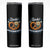 Zack Aufgebrezelt Oktoberfest Skinny Tumbler Funny Bavarian Pretzel Edelweiss Blue TS02 Black Print Your Wear