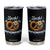 Zack Aufgebrezelt Oktoberfest Tumbler Cup Funny Bavarian Pretzel Edelweiss Blue TS02 Black Print Your Wear