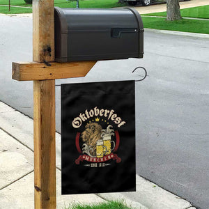 Oktoberfest Munchen Garden Flag Munich Since 1810 Bavarian Lion and Beer TS02 Print Your Wear
