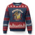 Oktoberfest Munchen Ugly Christmas Sweater Munich Since 1810 Bavarian Lion and Beer TS02 Navy Red Print Your Wear
