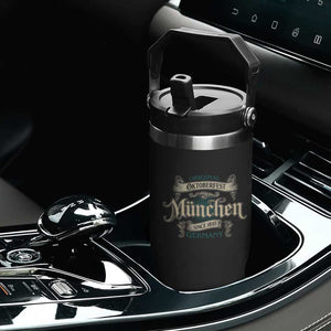 Original Oktoberfest Munchen Germany Flip Straw Tumbler Vintage Bavarian Festival Since 1810 TS02 Print Your Wear