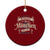 Original Oktoberfest Munchen Germany Ceramic Ornament Vintage Bavarian Festival Since 1810 TS02 1pc Red Print Your Wear