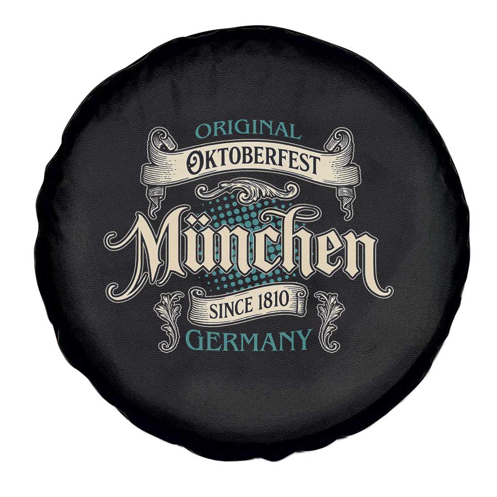 Original Oktoberfest Munchen Germany Spare Tire Cover Vintage Bavarian Festival Since 1810 TS02 Print Your Wear