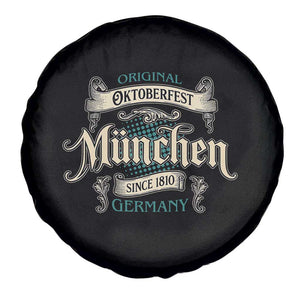 Original Oktoberfest Munchen Germany Spare Tire Cover Vintage Bavarian Festival Since 1810 TS02 Print Your Wear