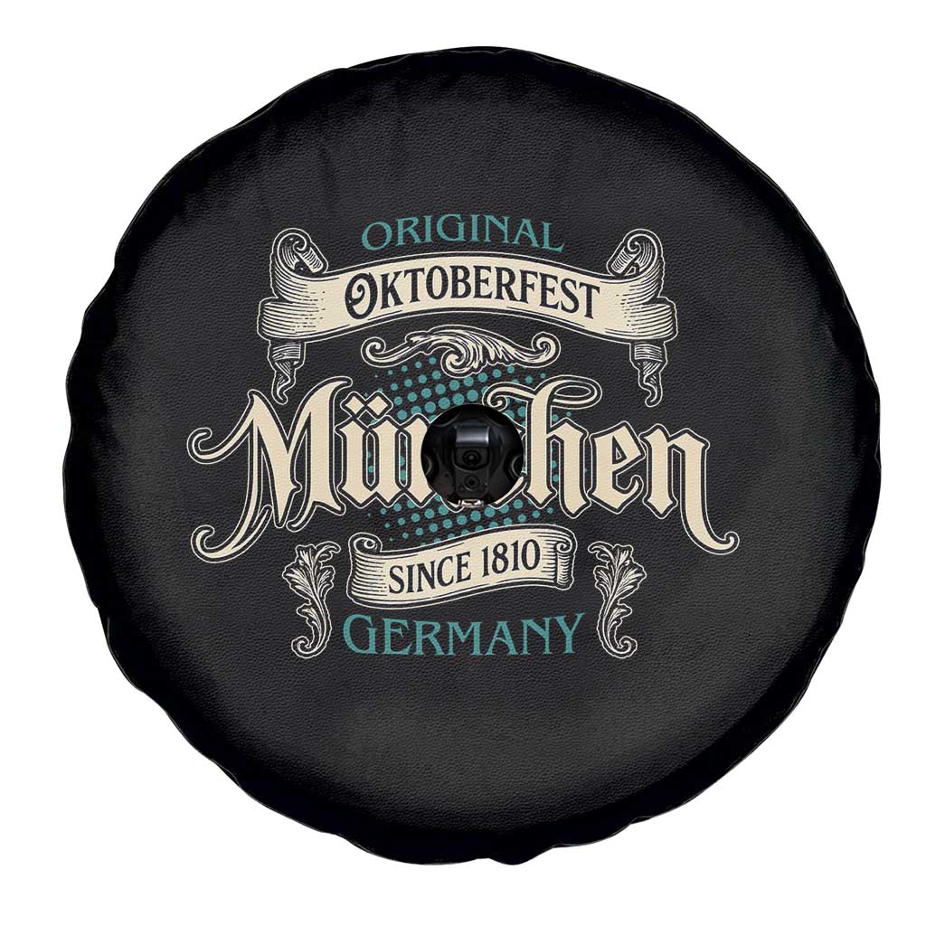 Original Oktoberfest Munchen Germany Spare Tire Cover Vintage Bavarian Festival Since 1810 TS02 Print Your Wear