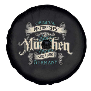 Original Oktoberfest Munchen Germany Spare Tire Cover Vintage Bavarian Festival Since 1810 TS02 Print Your Wear