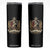 Oktoberfest Munchen Lion Crest Skinny Tumbler Classic Bavarian Festival TS02 Black Print Your Wear