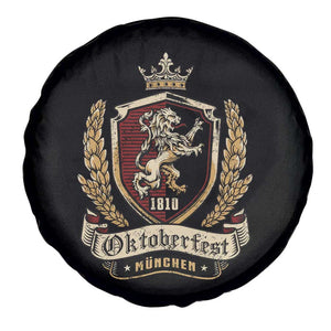 Oktoberfest Munchen Lion Crest Spare Tire Cover Classic Bavarian Festival TS02 Print Your Wear