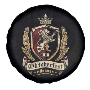 Oktoberfest Munchen Lion Crest Spare Tire Cover Classic Bavarian Festival TS02 Print Your Wear