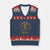 Oktoberfest Munchen V-Neck Knit Sweater Vest Munich Vintage Round Emblem with Bavarian Lion TS02 Navy Red Print Your Wear