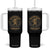 Oktoberfest Munchen Tumbler With Handle Munich Vintage Round Emblem with Bavarian Lion TS02 One Size: 40 oz Black Print Your Wear