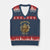 Oktoberfest Munchen Roaring Lion V-Neck Knit Sweater Vest Since 1810 Crown and Beer Weapon TS02 Navy Red Print Your Wear