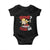 Funny Oktoberfest Dab Girl Baby Onesie Dirndl I Bin Nur Zum Feiern Da Party TS02 Black Print Your Wear